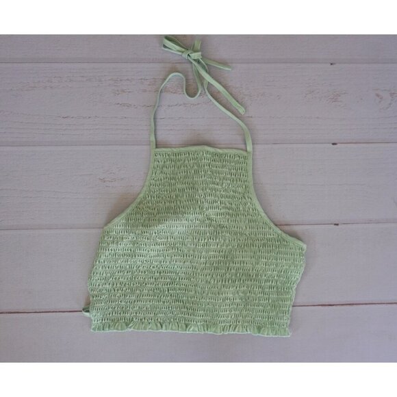 Shein Mint Green Backless Halter Top - Size XS - Picture 1 of 6